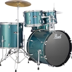 Pearl Aqua Blue Roadshow Drumset