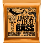 EB2833 Ernie Ball 2833 Hybrid Slinky Nickel Wound Electric Bass Guitar Strings - .045-.105