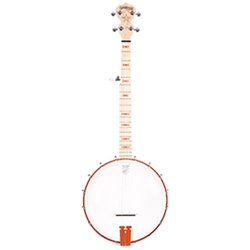 Deering GJRORANGE Goodtime Jr 5 String Banjo - Chevy Orange