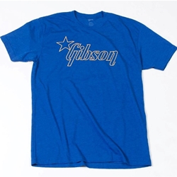GA-STRMSM Gibson Star T-Shirt Blue - Small